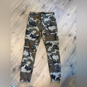 Black Orchid Camouflage Skinny Jeans